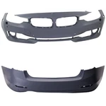 Bumper Cover Fascias Set Of Front & Rear For Sedan Bmw 320I Xdrive Pair. Fixed Price $387.95.