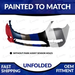New Painted Unfolded Front Bumper W/o Sensor Holes For 2013-2017 Buick Enclave. Fixed Price $510.99.