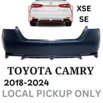 New Fits 2018-2024 Toyota Camry Xse Rear Bumper Cover Local Pickup. Fixed Price $134.77.