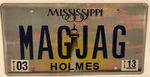 Vanity Jaguar License Plate Land Rover Maggi Magali Megan Magdalen. Fixed Price $69.99.