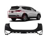 Bumper Cover For 2019-2020 Hyundai Santa Fe 86611-S2000 Primed Rear. Fixed Price $216.32.