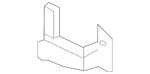 Genuine Nissan Bumper Cover Spacer Panel 62257-6RA0B. Fixed Price $20.41.