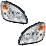 L/r Headlight Fits Buick Lucerne 2006-11 Halogen W/ Bulbs Capa White Turn Signal. Fixed Price $254.13.