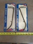 Pair Of Nos Scott Drake C7ZZ-17A812-A 1967 Front Bumper Guard Trim Fit Mustang. Fixed Price $40.00.