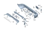 Genuine Mercedes-benz Bumper Lateral Support 465-880-84-01. Fixed Price $13.05.