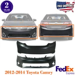Bumper Covers Front + Rear Primed For 2012-2014 Toyota Camry. Fixed Price $299.56.