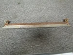 63/67 Corvette Steel Front License Plate Bar Gm Rough! 65 66 427 327 396. Fixed Price $29.00.