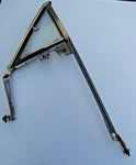 Mopar 68-72 A-body Left Vent Wing Frame Dart Barracuda Valiant Driver Side. Fixed Price $150.00.