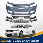 For 2014-2020 Chevy Impala Lt Premier Front Bumper Assembly Grille Kit W/led Drl. Fixed Price $435.00.