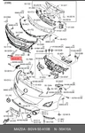 Genuine Oe Covertowing Hook-bu BGV450A10B For Mazda BGV45-0A10B. Fixed Price $17.60.