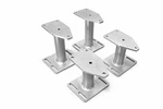 Billet Front & Rear Buick Regal Grand National Type Aluminum Bumper Brackets. Fixed Price $299.95.