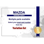 Genuine Mazda Cover Towing Hook - Multiple Part Numbers Set GHP9. Fixed Price $34.60.