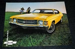 1971 Chevy Chevelle Malibu Original Dealer Advertisement Vintage Print. Fixed Price $11.39.