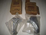 Nos Pair 1952-1954 Ford Wagon & Sedan Delivery Rear Bumper Guards. Fixed Price $495.00.