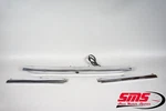 72-89 Mercedes R107 450SL 380SL 560SL Rear Trunk Chrome Molding Trim Set 3PC Oem. Fixed Price $107.98.
