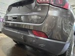 Used Rear Bumper Assembly Fits: 2018 Jeep Compass New Style Horizontal. Fixed Price $529.00.