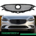 Front Bumper Upper Honeycomb Grille Black Fit For Mazda 2014 2015 2016. Fixed Price $119.80.