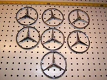 Mercedes W108,109,111,112,114 Rear Deck Oem Chrome Lid Star ONLY,1117585158. Fixed Price $53.30.