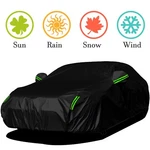 Full Car Black Cover Sun Uv Protection Dust Rain Resistant For Audi A4 S4. Fixed Price $33.98.