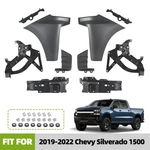 Front Bumper End Cap For 2019-2022 Chevrolet Silverado 1500 W/ Bracket. Fixed Price $155.00.