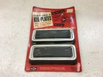 Vintage Automotive Accessory Diamond-e Kik-plates Rubber & Aluminum Nib. Fixed Price $15.00.