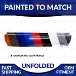 New Painted 1999-2000 Honda Civic Unfolded Rear Bumper. Fixed Price $312.98.