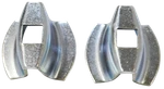 Rear Bumper End-to-body Bell Spacer Set 55 Chevy Air (key Parts# 0901-027). Fixed Price $11.00.
