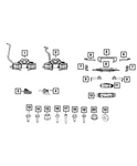 Genuine Mopar Closeout Panel 68567007AB. Fixed Price $14.85.