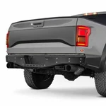 Ici 2017-19 Ford F150 Raptor Baja Bumper W/o Parking Sensors Full Width Black. Fixed Price $1199.99.