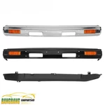 For Nissan D21 86-92 Chrome/black Bumper End Cap Turn Signal Light Valance. Fixed Price $58.88.