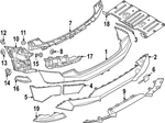 Genuine Bmw Rear Body Trim 51-12-5-A35-F11. Fixed Price $316.63.