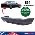 Rear Bumper Style With Double Exhaust For Bmw E34 1987 1995 Oem 51122230383. Fixed Price $950.00.