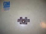Original 1969 Pontiac Lemans Door Striker Plate. Fixed Price $25.00.