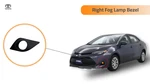 2014-2016 Toyota Corolla Fog Lamp Cover Lh Driver Side 81482-02330 Aftermarket. Fixed Price $7.99.