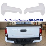 Rear Bumper End Cap White W/o Sensor Hole Set Pair For Toyota Tacoma 2016-2023. Fixed Price $65.00.