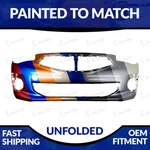 New Painted To Match 2017-2020 Mitsubishi Mirage G4 Sedan Unfolded Front Bumper. Fixed Price $202.99.