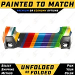 New Painted To Match Rear Bumper Replacement For 2018-2023 Subaru Crosstrek. Fixed Price $530.99.