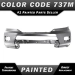 New Painted *NH737M Metal* Front Bumper Cover Fascia For 2009-2011 Honda Pilot. Fixed Price $390.99.