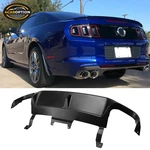 Fits 13-14 Mustang GT500 Matte Black Rear Bumper Lip Diffuser Pp W/ V1 Style Fin. Fixed Price $109.99.