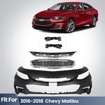 Front Bumper Cover Kit For 2016 2017 2018 Chevrolet Malibu Grille Assembly. Fixed Price $165.99.