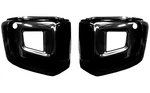 Gloss Black Front Bumper Overlay End Cap Cover Skin For 14-21 Tundra W/sensors. Fixed Price $154.95.