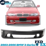 Front Bumper Cover For 2003-2006 Bmw 325CI 330CI Primed With Fog Lamp Holes. Fixed Price $446.14.