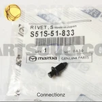 Oem Molding Rivet Fastener Retainer Clips Fits For Mazda 2010-2024 S51S-51-833. Fixed Price $14.00.
