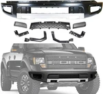 Front Bumper Guard Cover Assembly 8PCS Ford F150 Svt Raptor 2010-2014. Fixed Price $547.39.