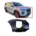 Passenger Side Bumper Cover For 2020-2022 Hyundai Palisade HY1017100 Front. Fixed Price $181.24.