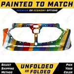 New Painted To Match Front Bumper Cover Replacement For 2019-2025 Mazda 3 Hatch. Fixed Price $260.99.