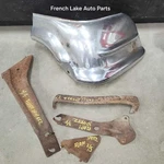 Passenger Right Front Bumper End With Brackets Fits 1957 Belair 1296605. Fixed Price $125.00.
