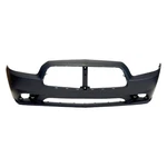 Primed Front Bumper Cover For 2011-2014 Dodge Charger Pursuit R/t Se Sxt-cf. Fixed Price $116.78.