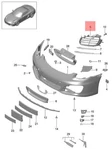 Genuine Porsche Boxster Retaining Frame Left Black 981505563001E0. Fixed Price $46.51.