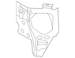 Genuine Nissan Fender Apron Extension 64110-1LA0A. Fixed Price $142.96.